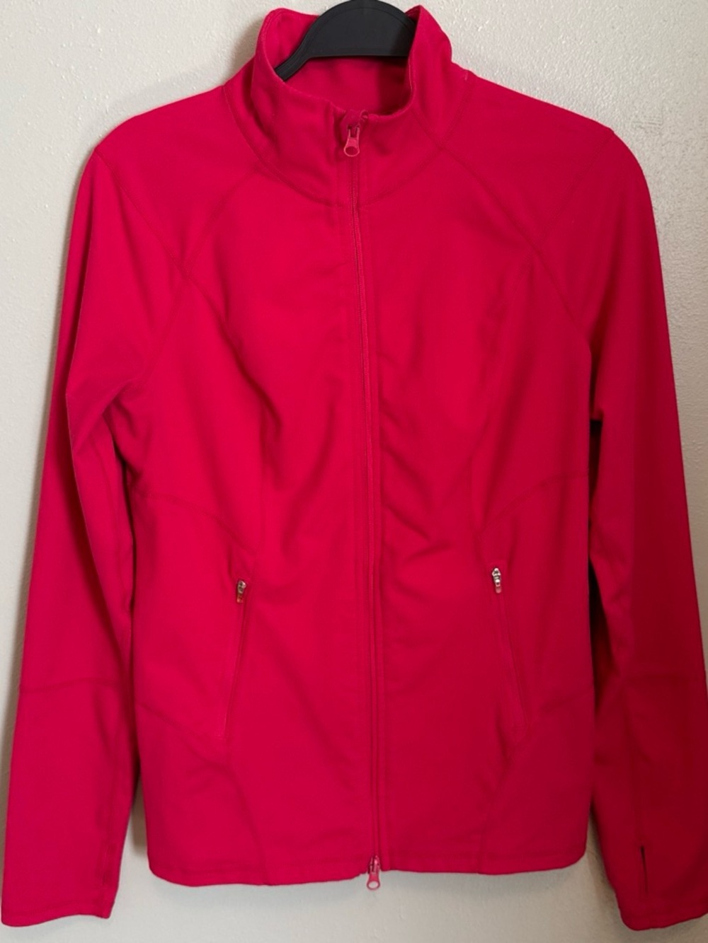 Zella Hot Pink Full-Zip Utility Jacket